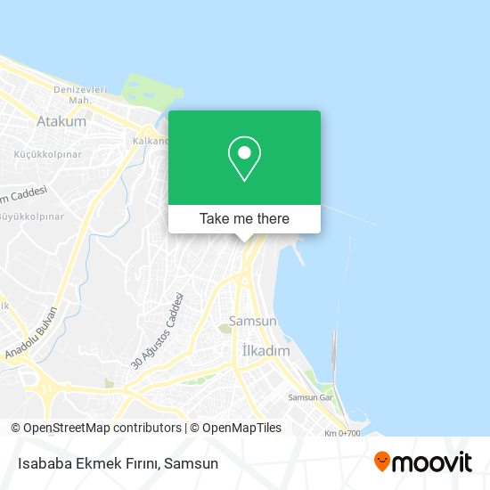 Isababa Ekmek Fırını map