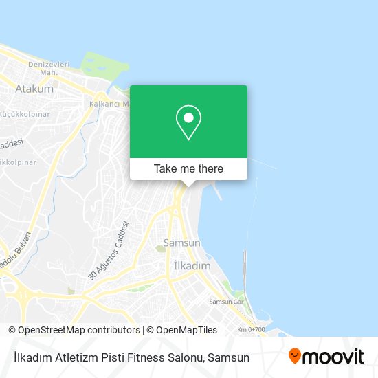 İlkadım Atletizm Pisti Fitness Salonu map