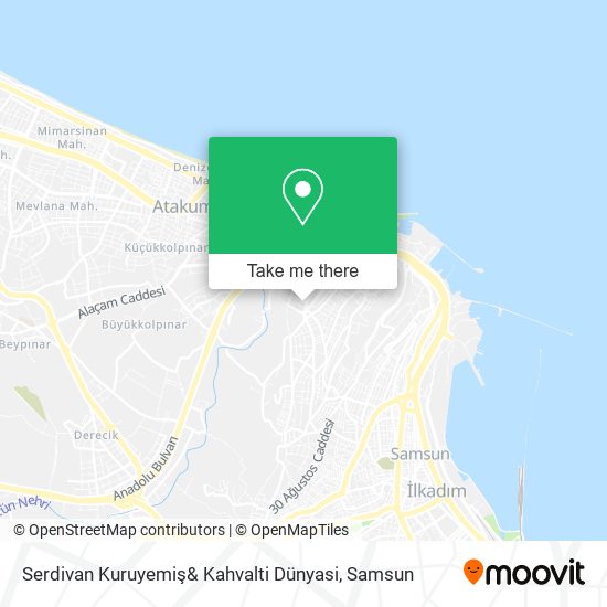 Serdivan Kuruyemiş& Kahvalti Dünyasi map