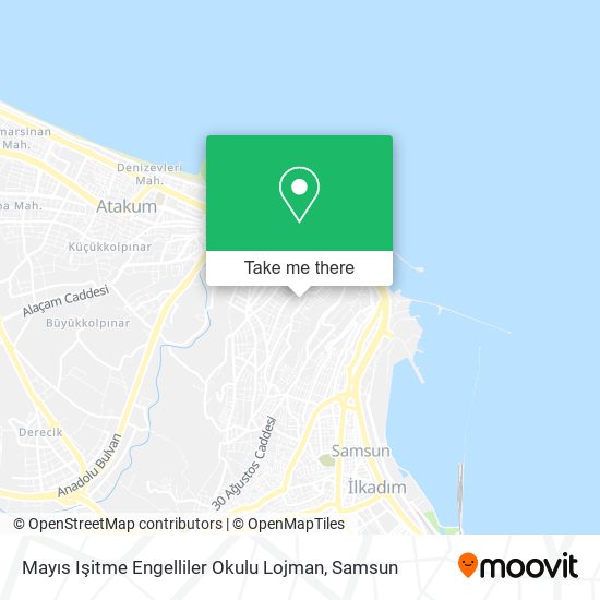 Mayıs Işitme Engelliler Okulu Lojman map