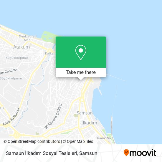 Samsun İlkadım Sosyal Tesisleri map