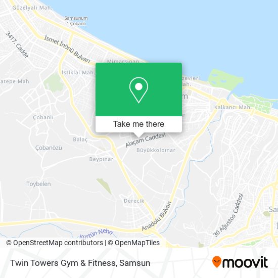 Twin Towers Gym & Fitness map