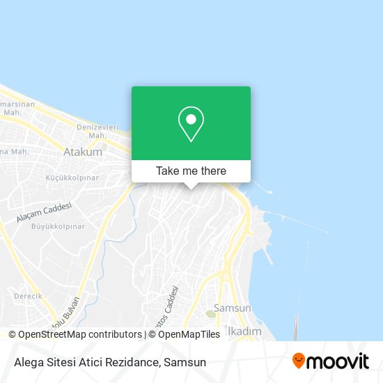 Alega Sitesi Atici Rezidance map
