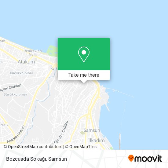 Bozcuada Sokağı map