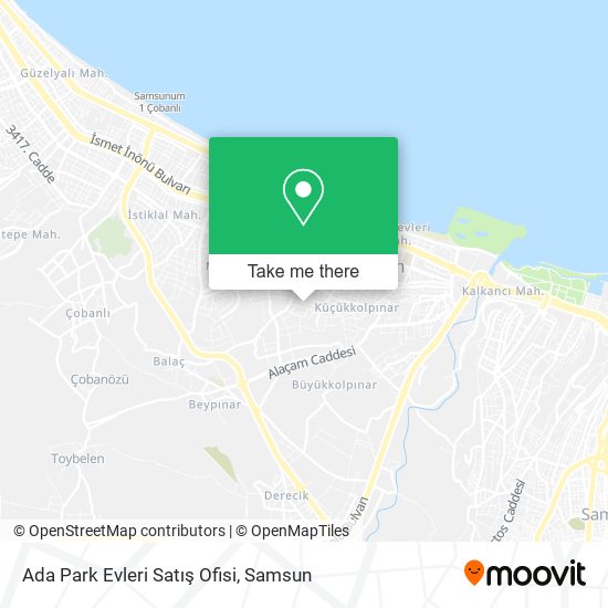 Ada Park Evleri Satış Ofisi map