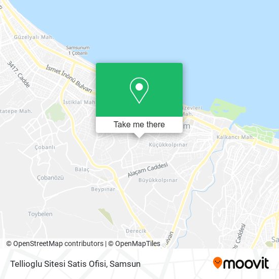 Tellioglu Sitesi Satis Ofisi map