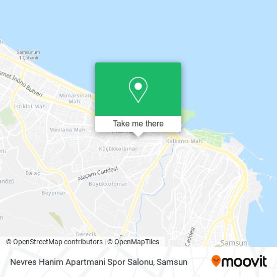 Nevres Hanim Apartmani Spor Salonu map