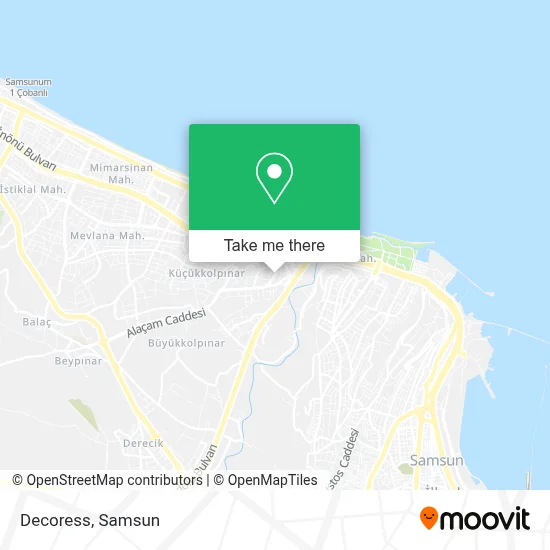Decoress map