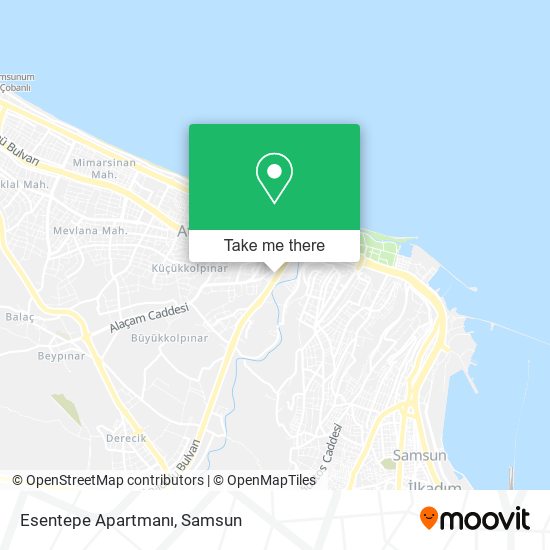 Esentepe Apartmanı map