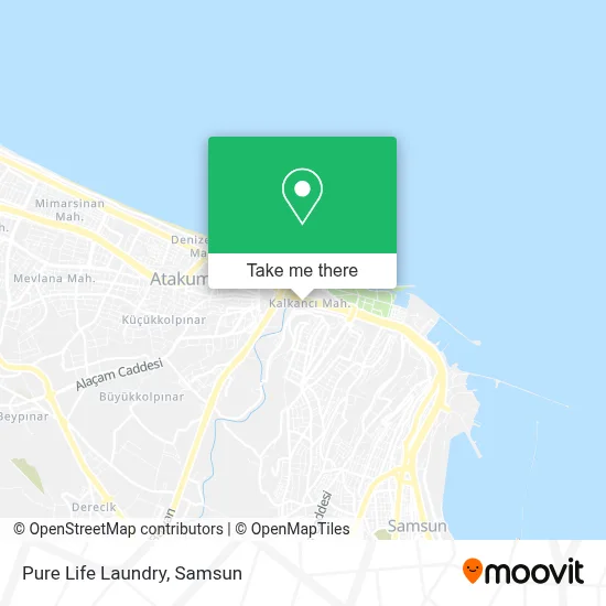 Pure Life Laundry map