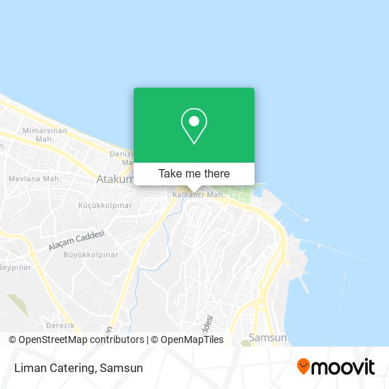 Liman Catering map