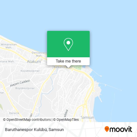 Baruthanespor Kulübü map