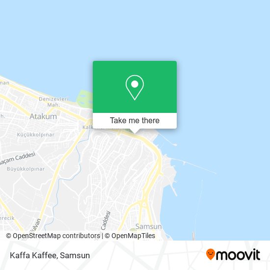 Kaffa Kaffee map