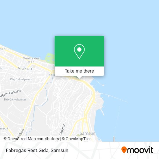 Fabregas Rest.Gıda map