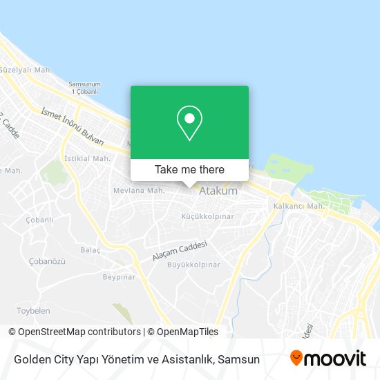 Golden City Yapı Yönetim ve Asistanlık map