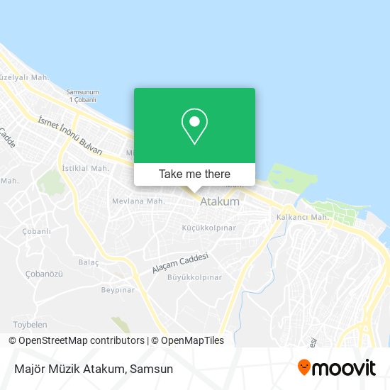 Majör Müzik Atakum map