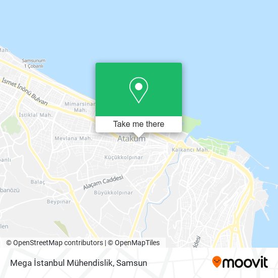 Mega İstanbul Mühendislik map