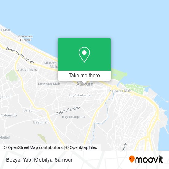 Bozyel Yapı-Mobilya map