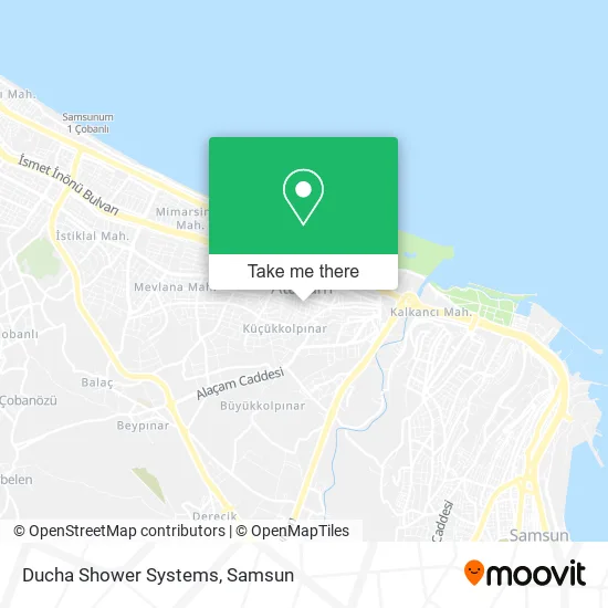 Ducha Shower Systems map