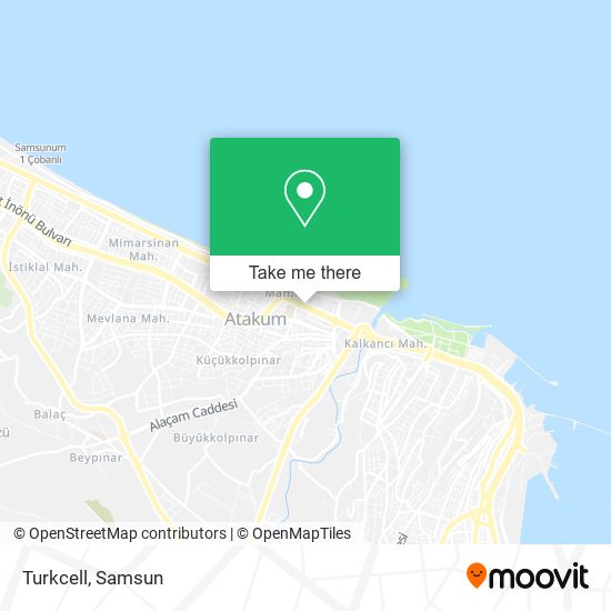 Turkcell map