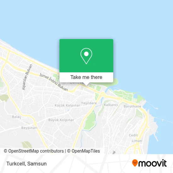Turkcell map