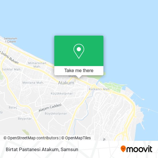 Birtat Pastanesi Atakum map