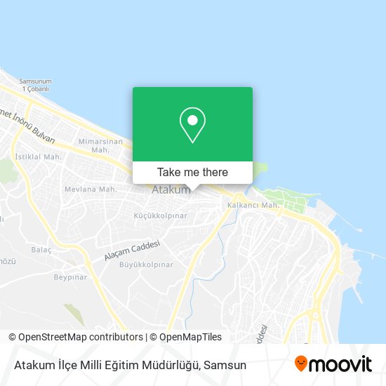 Atakum İlçe Milli Eğitim Müdürlüğü map