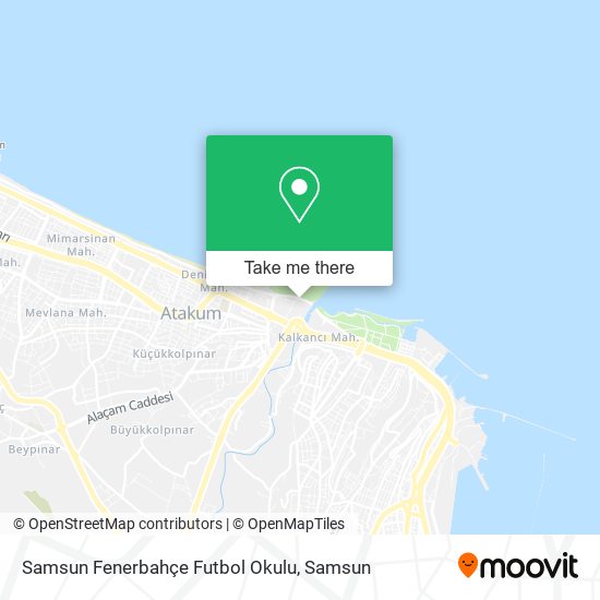 Samsun Fenerbahçe Futbol Okulu map