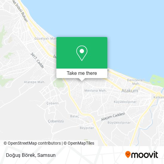 Doğuş Börek map