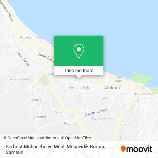 Serbest Muhasebe ve Meali Müşavirlik Bürosu map