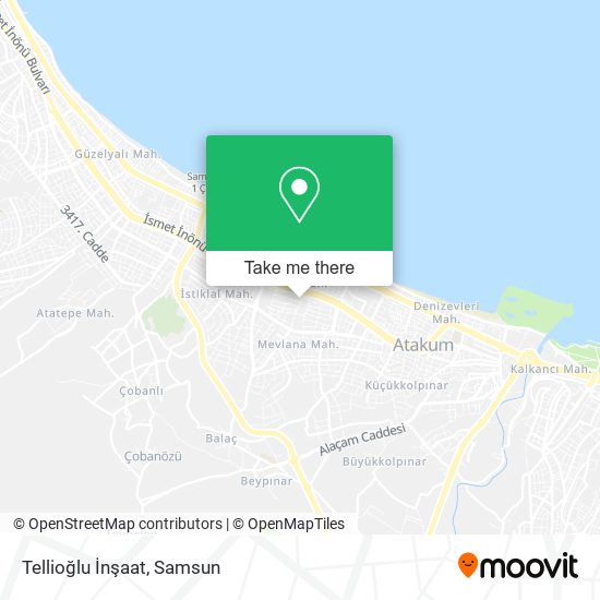 Tellioğlu İnşaat map