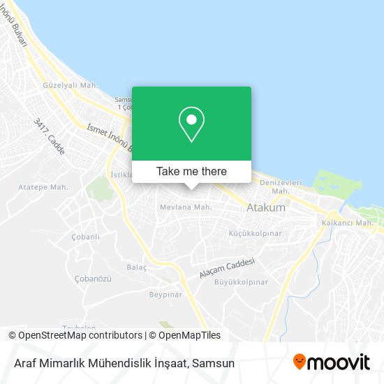Araf Mimarlık Mühendislik İnşaat map