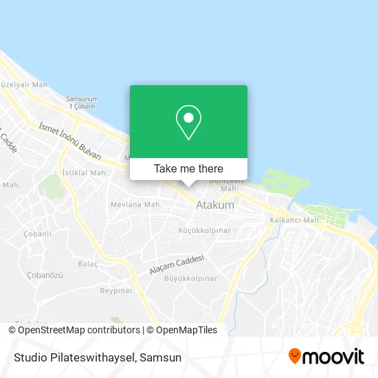 Studio Pilateswithaysel map
