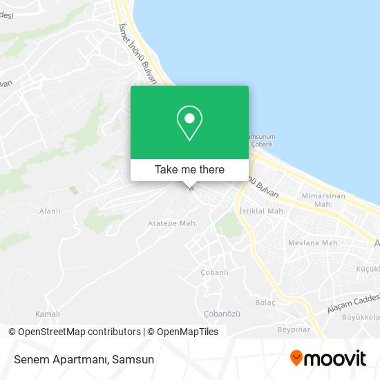 Senem Apartmanı map