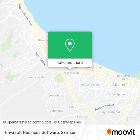 Envasoft Business Software map