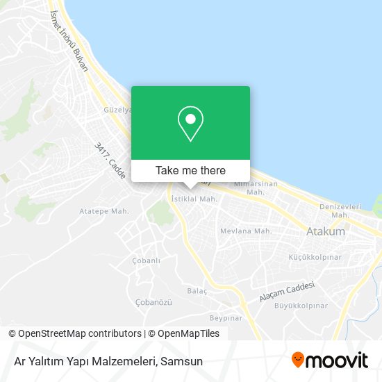 Ar Yalıtım Yapı Malzemeleri map