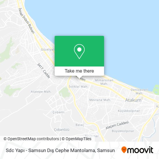 Sdc Yapı - Samsun Dış Cephe Mantolama map