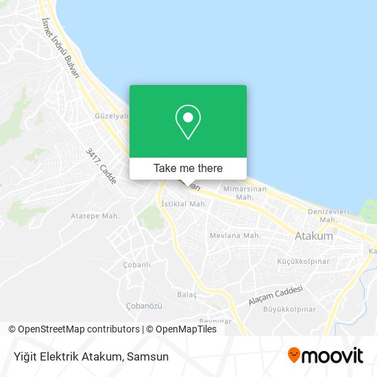 Yiğit Elektrik Atakum map