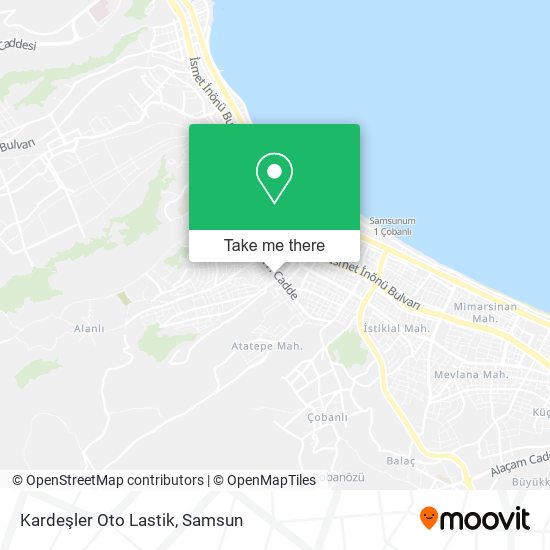 Kardeşler Oto Lastik map