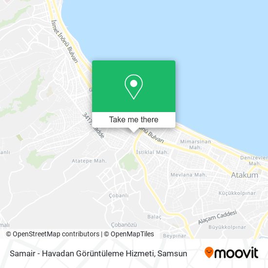 Samair - Havadan Görüntüleme Hizmeti map