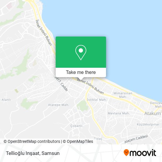 Tellioğlu Inşaat map