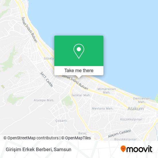 Girişim Erkek Berberi map