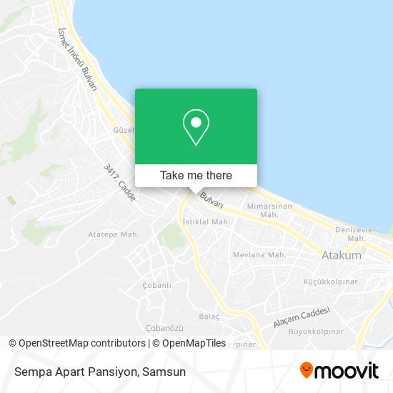 Sempa Apart Pansiyon map