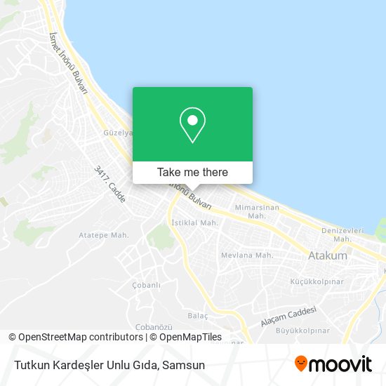 Tutkun Kardeşler Unlu Gıda map