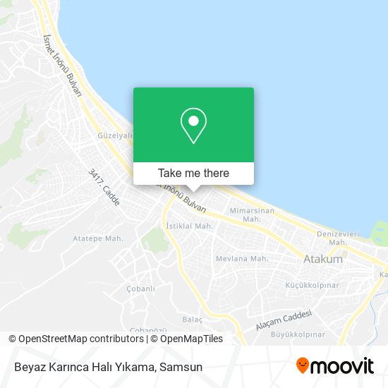 Beyaz Karınca Halı Yıkama map
