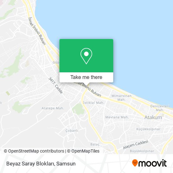 Beyaz Saray Blokları map