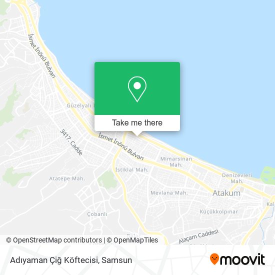 Adıyaman Çiğ Köftecisi map