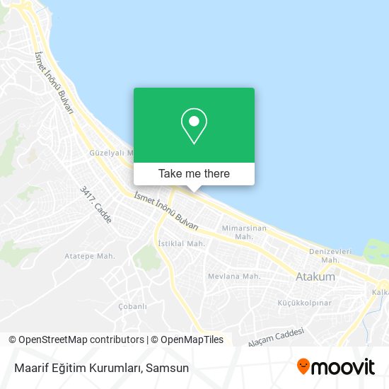 Maarif Eğitim Kurumları map