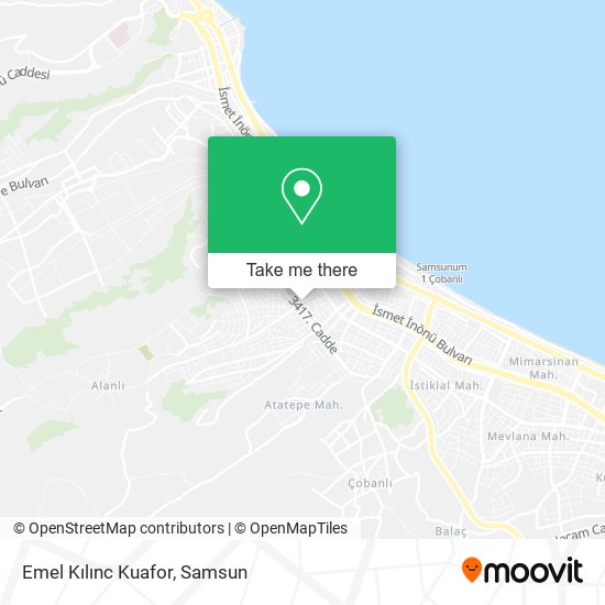 Emel Kılınc Kuafor map