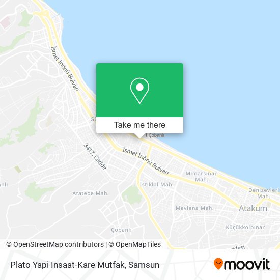 Plato Yapi Insaat-Kare Mutfak map
